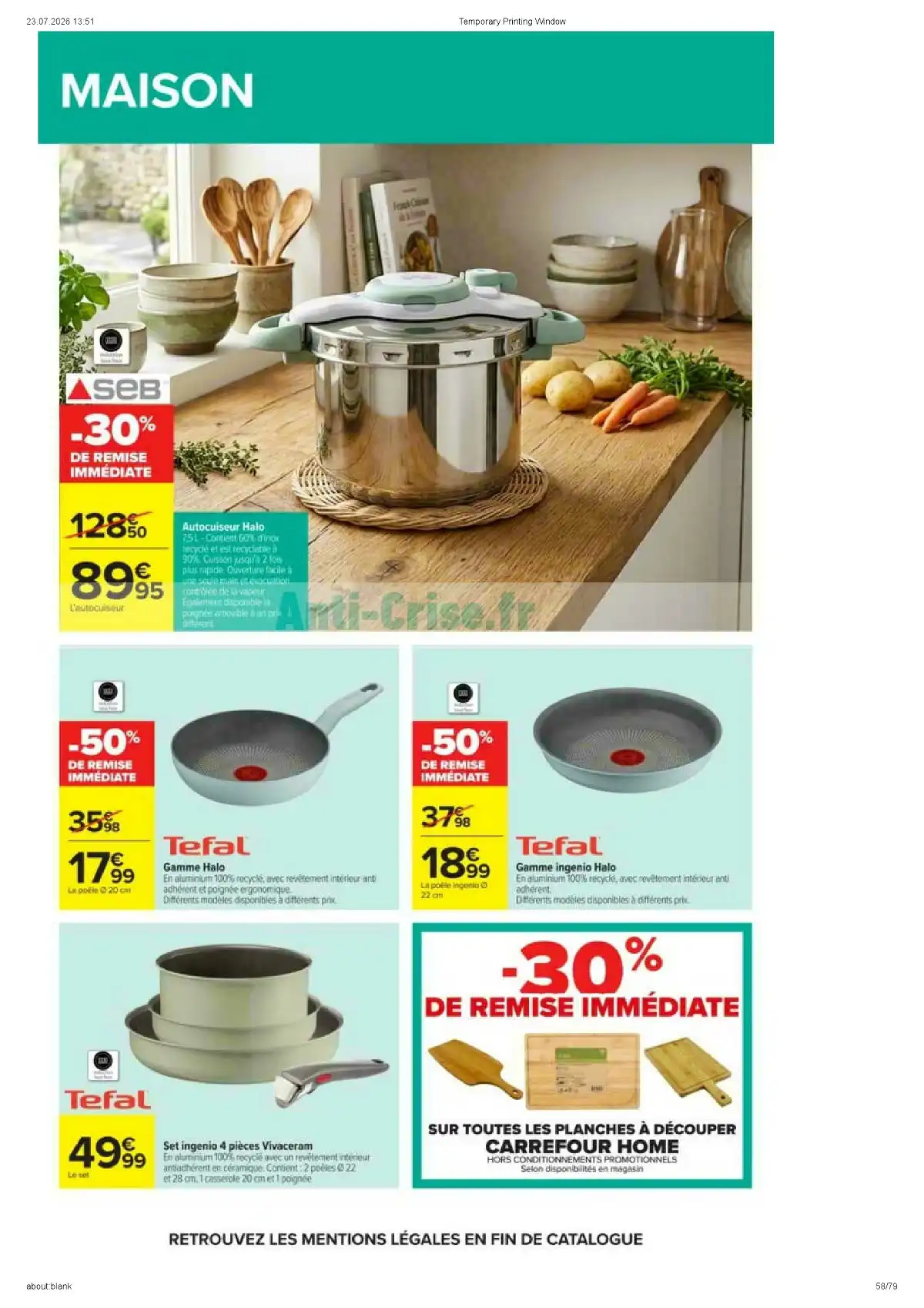 Catalogue Carrefour Market Du 11 Août Au 23 Août 2026 - Image 2 Catalogue Carrefour