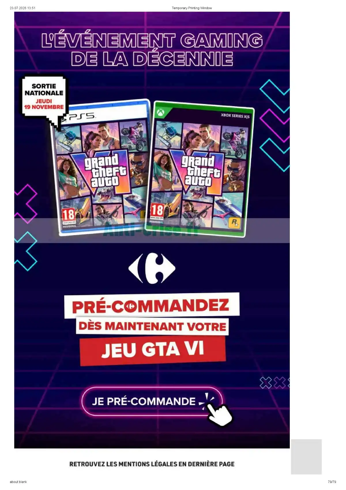 Carrefour Du 4 Août
