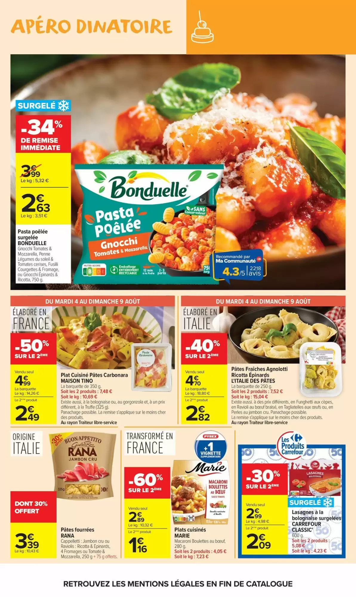 Carrefour Market Du 4 Août