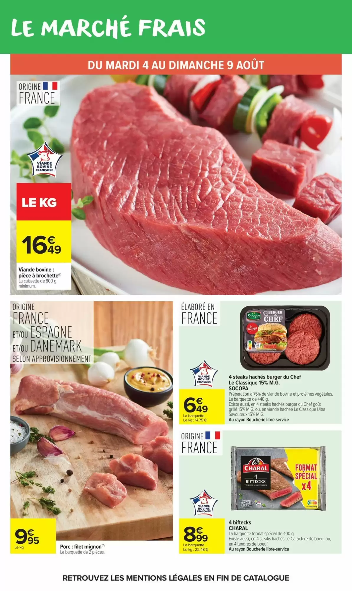Carrefour Market Du 4 Août