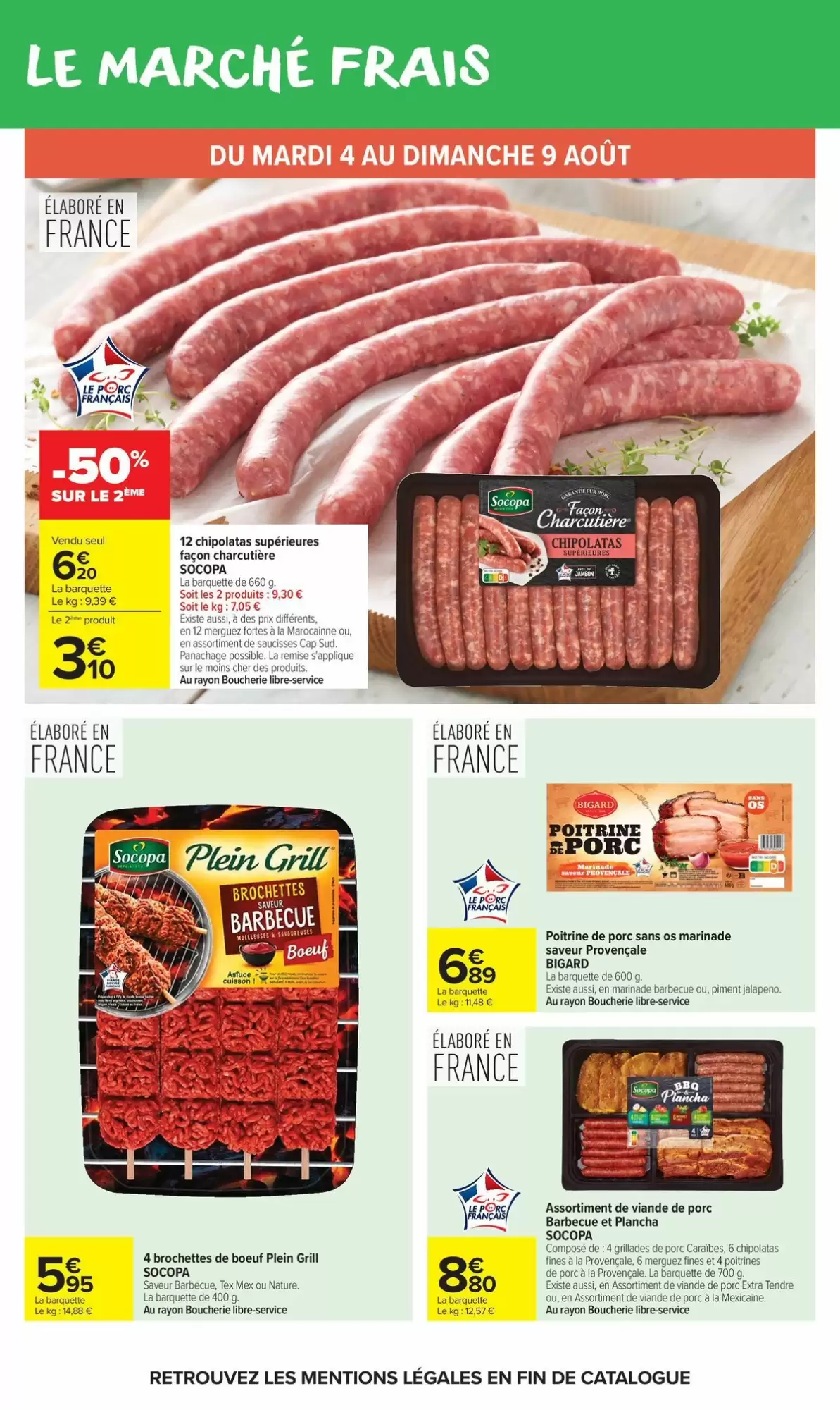 Carrefour Market Du 4 Août