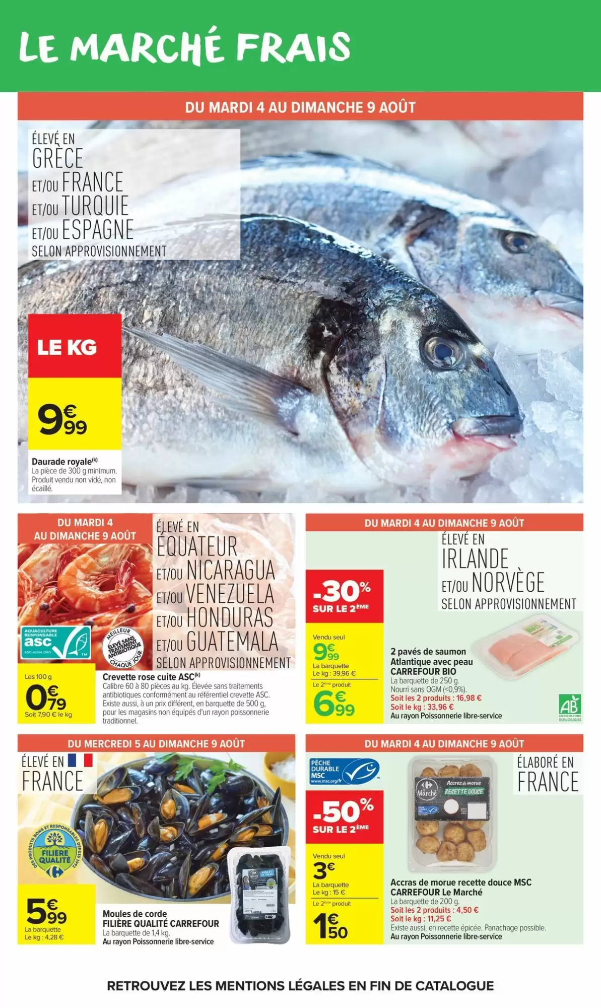 Carrefour Market Du 4 Août