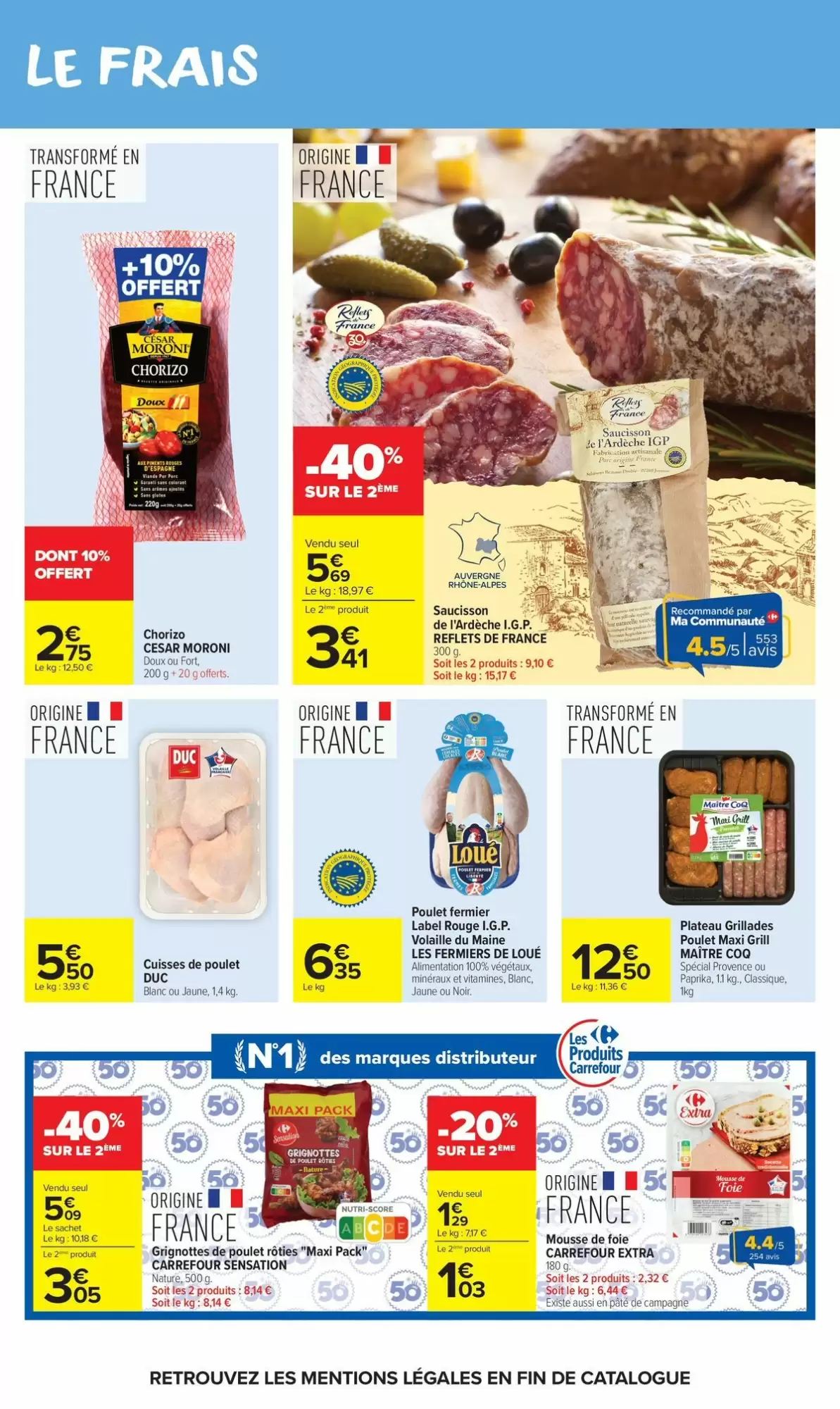 Carrefour Market Du 4 Août