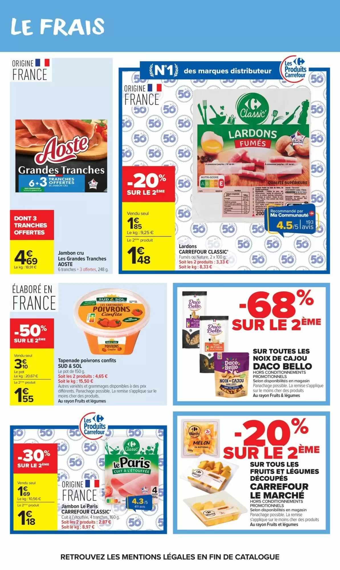 Carrefour Market Du 4 Août