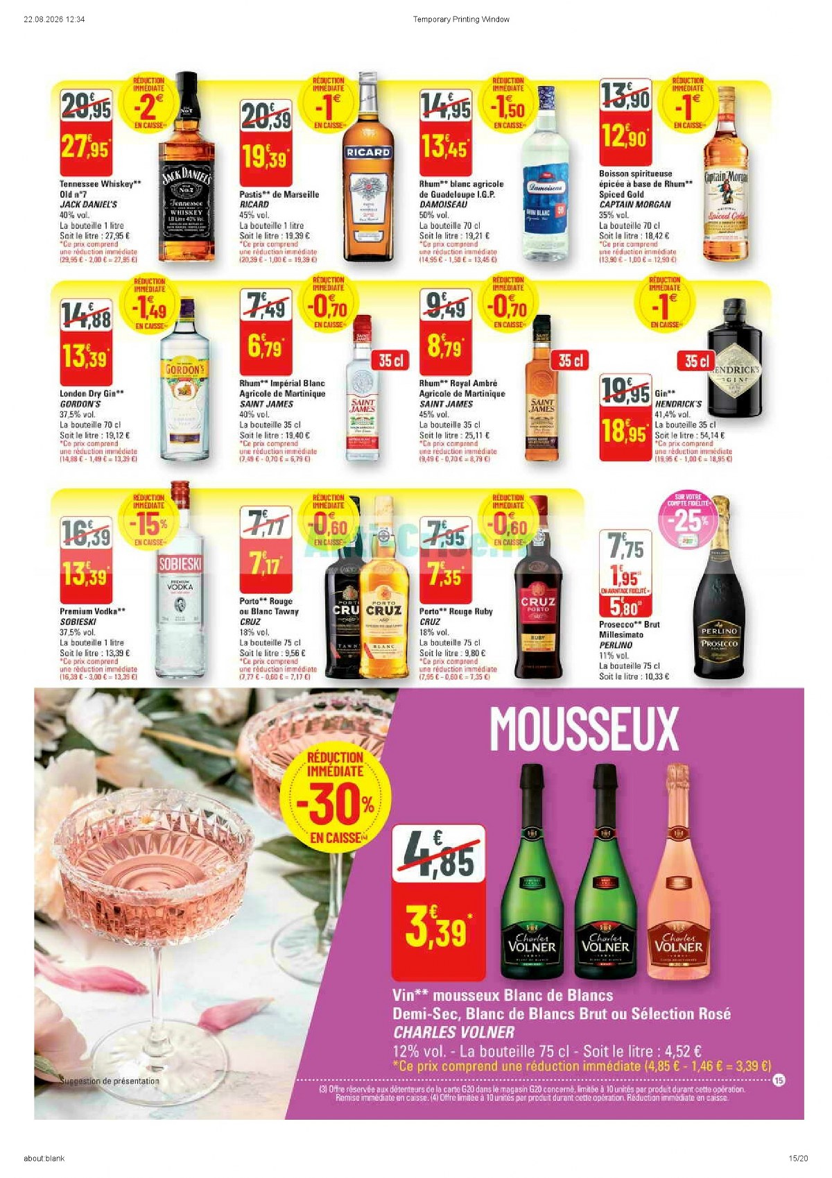 Du 26 Août