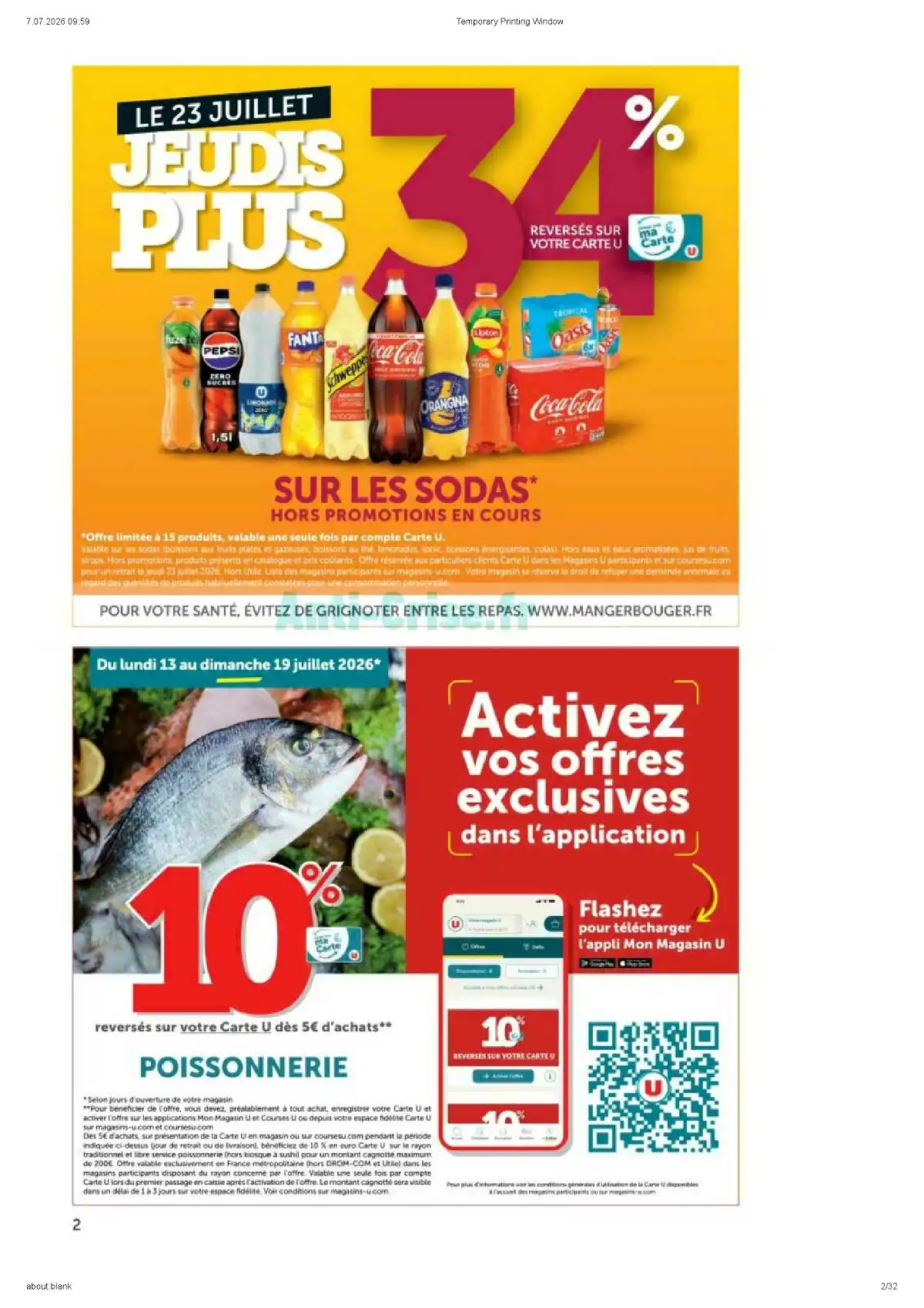Catalogue Hyper U Du 15 Juillet Au 26 Juillet 2026 - Image 2 Du 15 Juillet