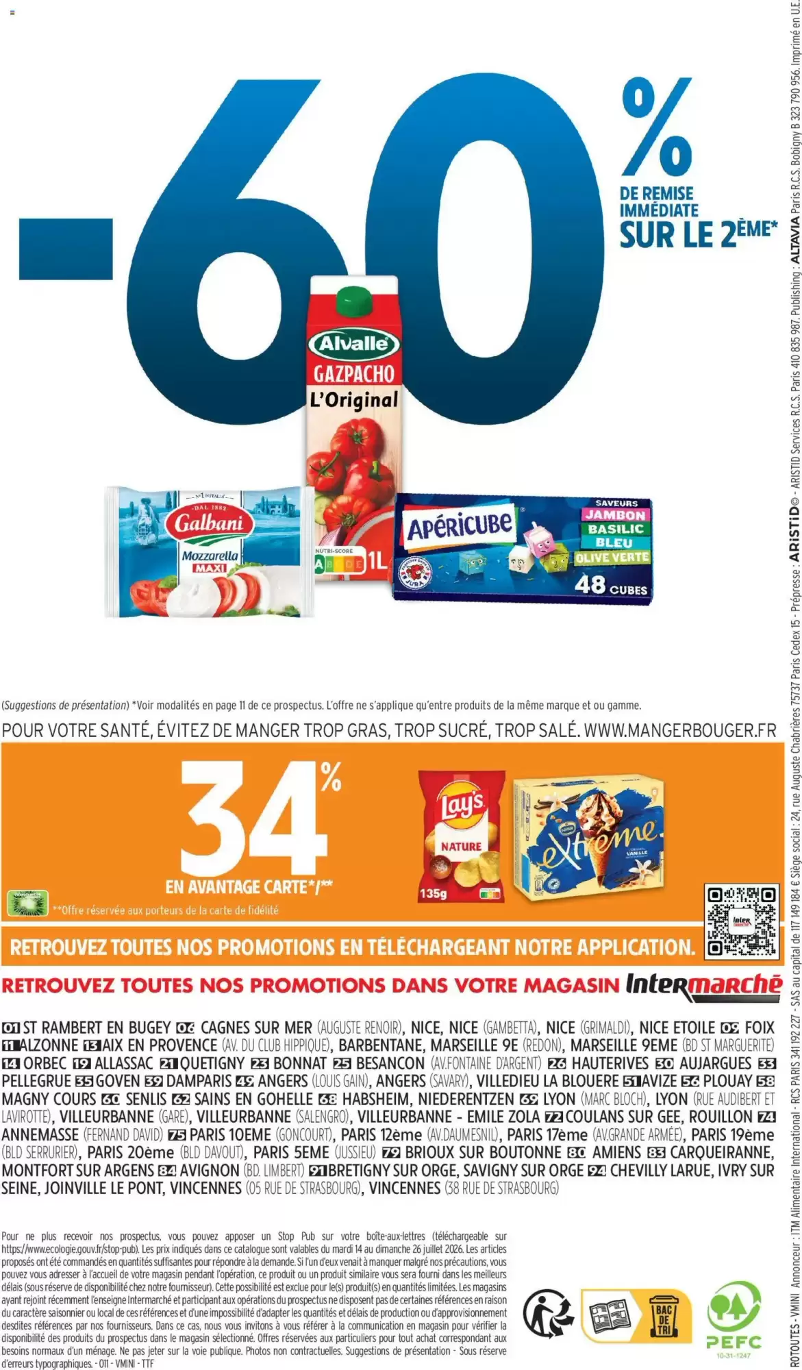 Catalogue Intermarché Super Du 14 Juillet Au 26 Juillet 2026 - Image 2 Du 14 Juillet