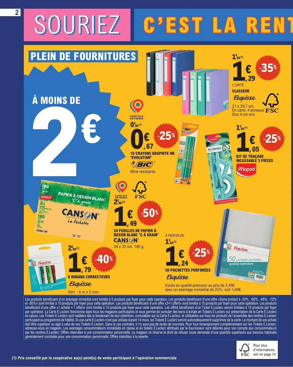 Catalogue Leclerc Du 18 Août Au 30 Août 2026 - Image 2 Du 28 Juillet - 29 Août