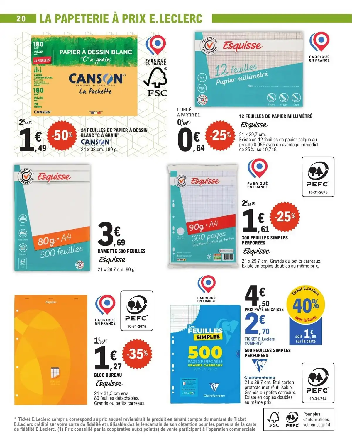 Catalogue Leclerc Du 18 Août Au 30 Août 2026 - Image 2 Du 28 Juillet - 29 Août
