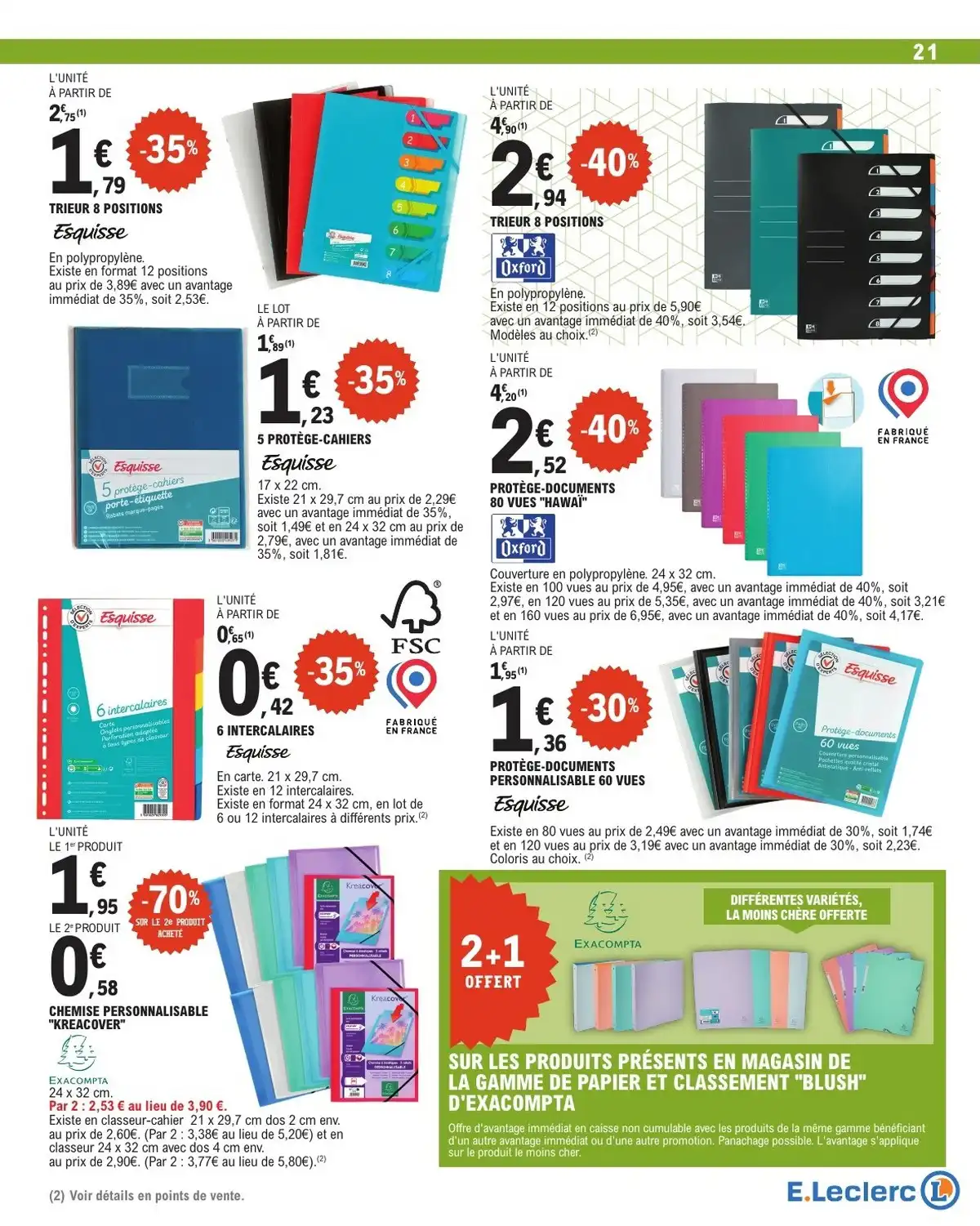 Catalogue Leclerc Du 18 Août Au 30 Août 2026 - Image 3 Du 28 Juillet - 29 Août