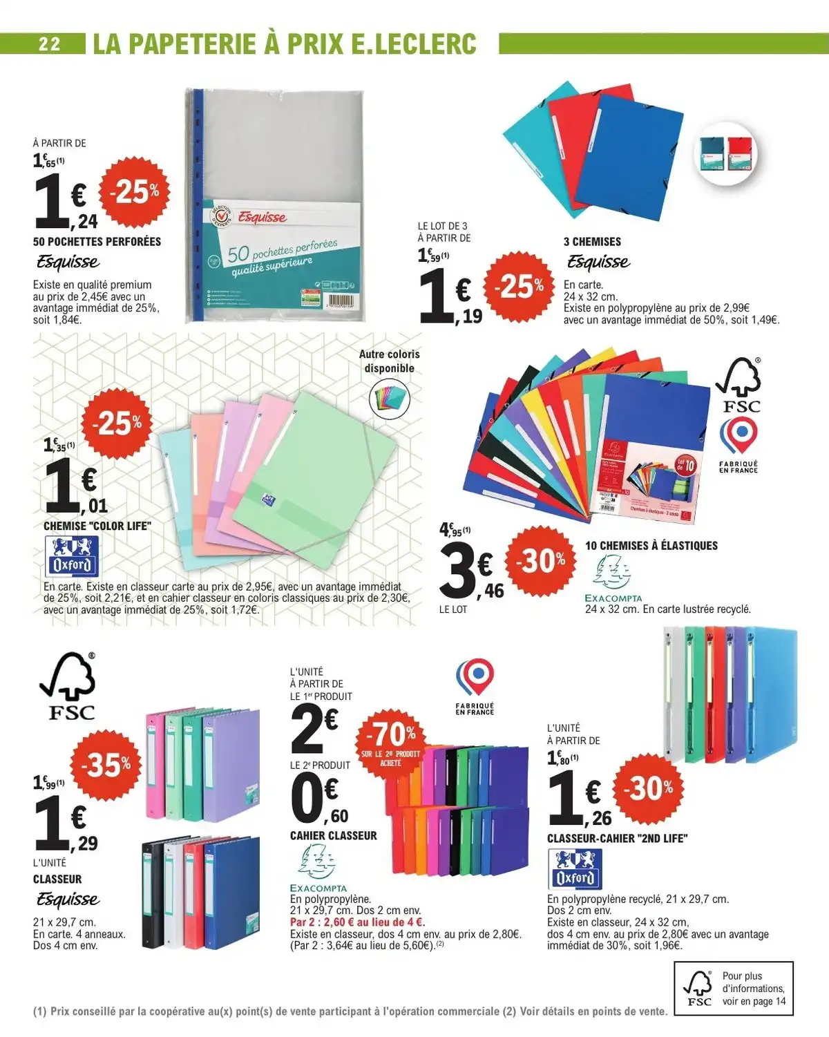 Catalogue Leclerc Du 18 Août Au 30 Août 2026 - Image 4 Du 28 Juillet - 29 Août