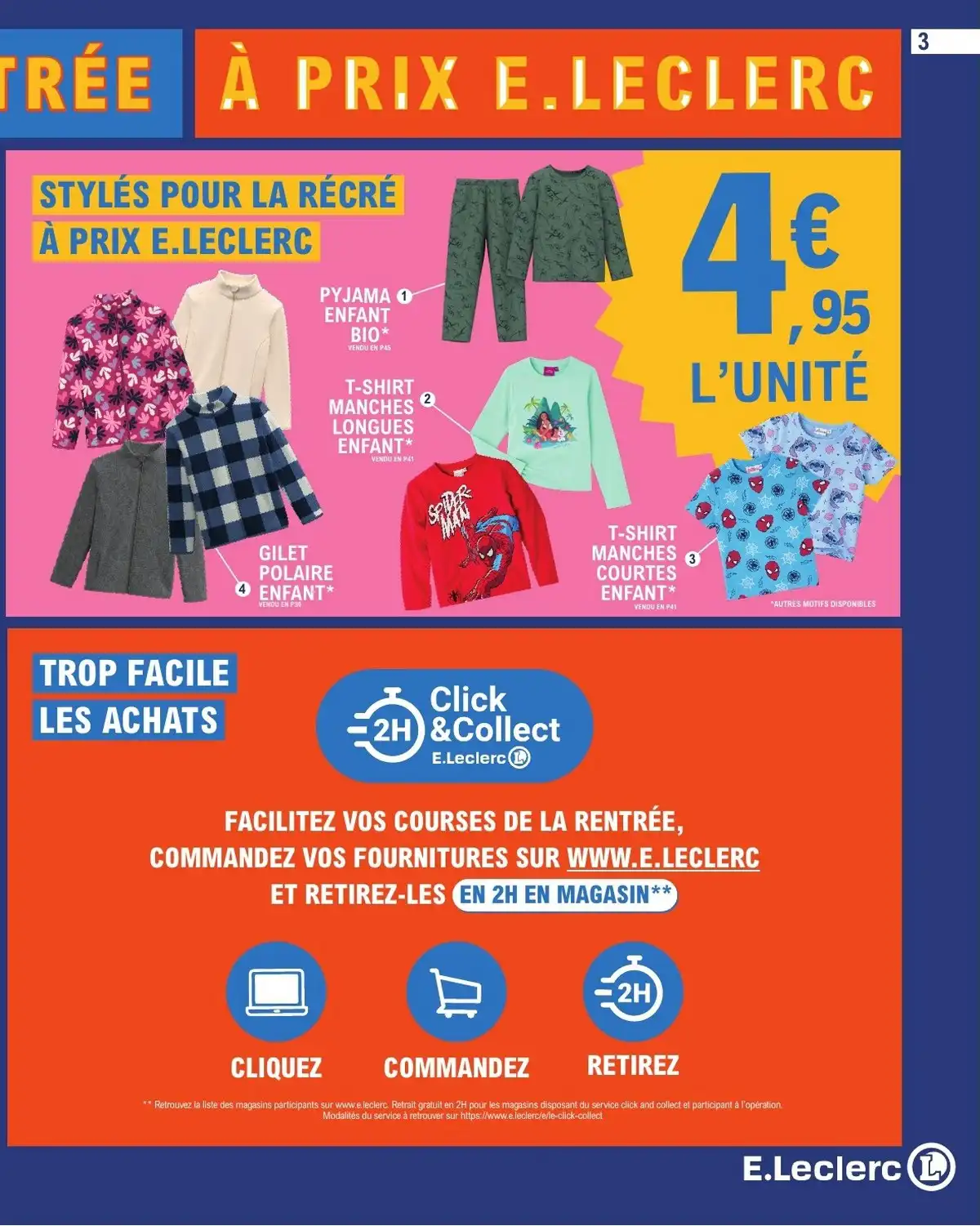 Catalogue Leclerc Du 18 Août Au 30 Août 2026 - Image 1 Du 28 Juillet - 29 Août