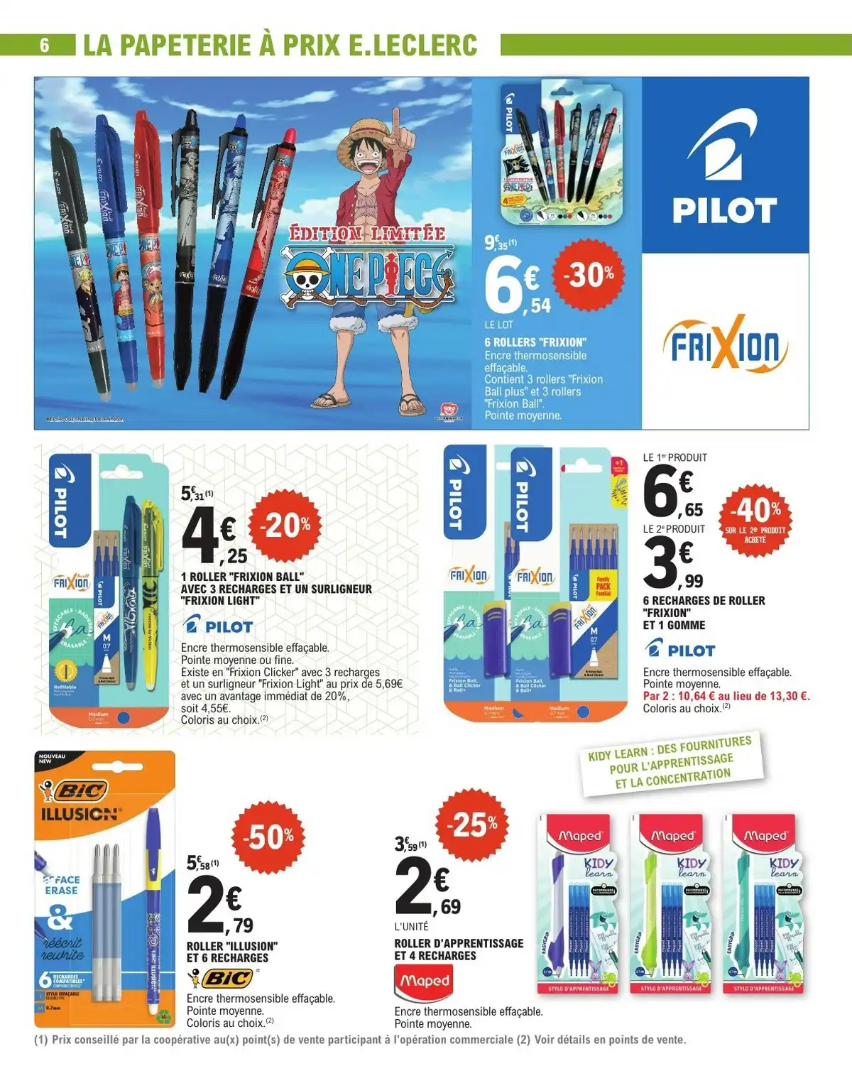 Catalogue Leclerc Du 18 Août Au 30 Août 2026 - Image 4 Du 28 Juillet - 29 Août