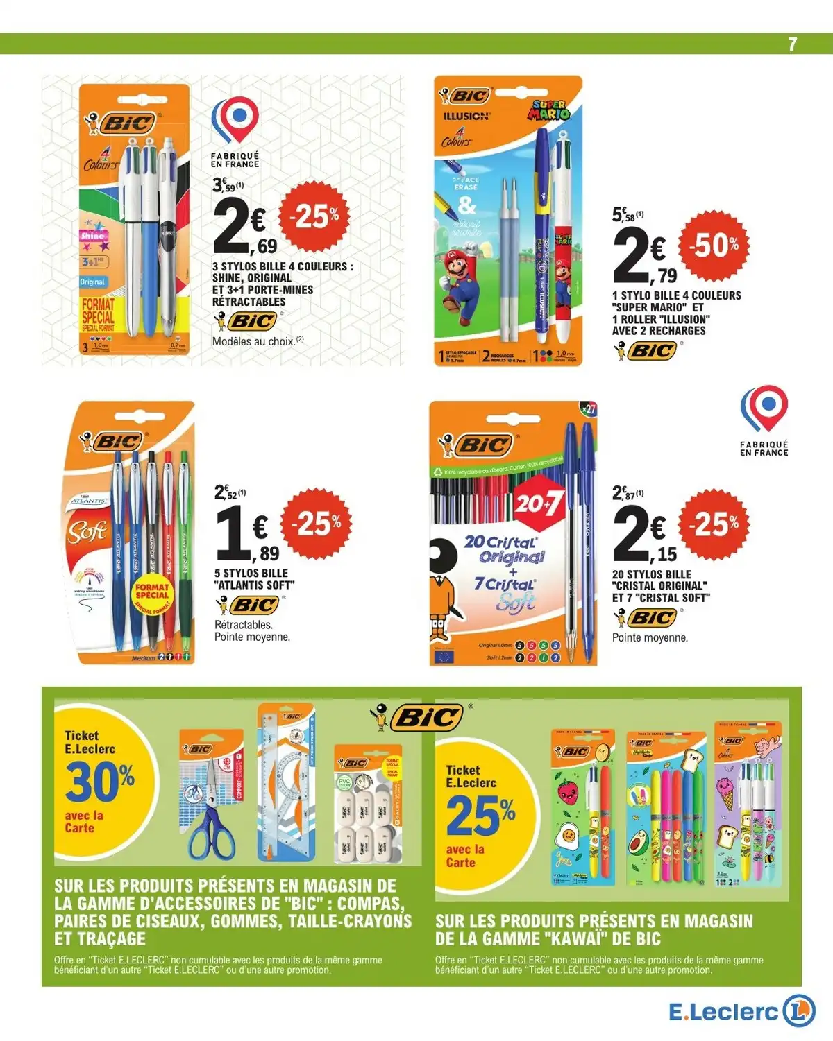 Catalogue Leclerc Du 18 Août Au 30 Août 2026 - Image 1 Du 28 Juillet - 29 Août