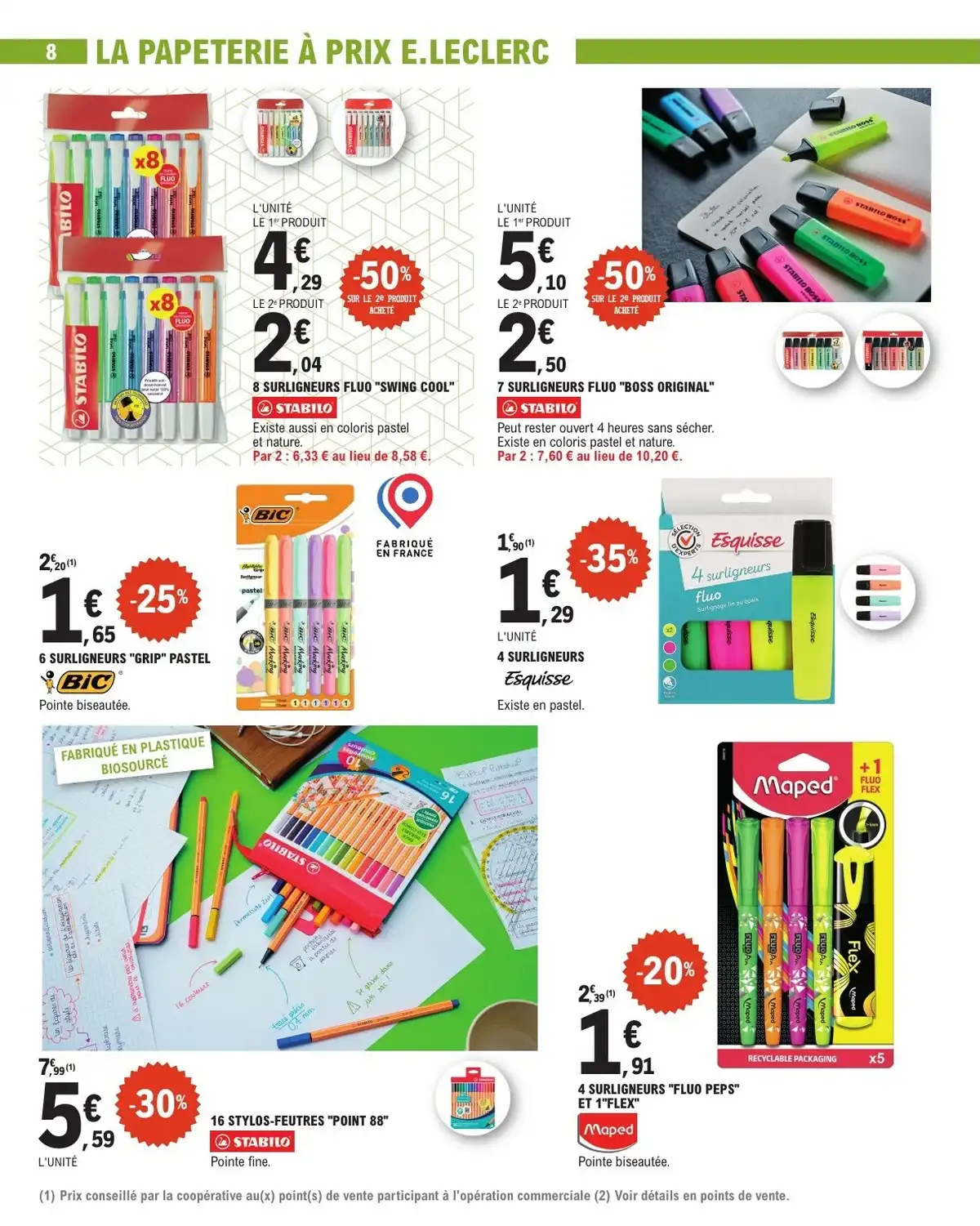 Catalogue Leclerc Du 18 Août Au 30 Août 2026 - Image 2 Du 28 Juillet - 29 Août