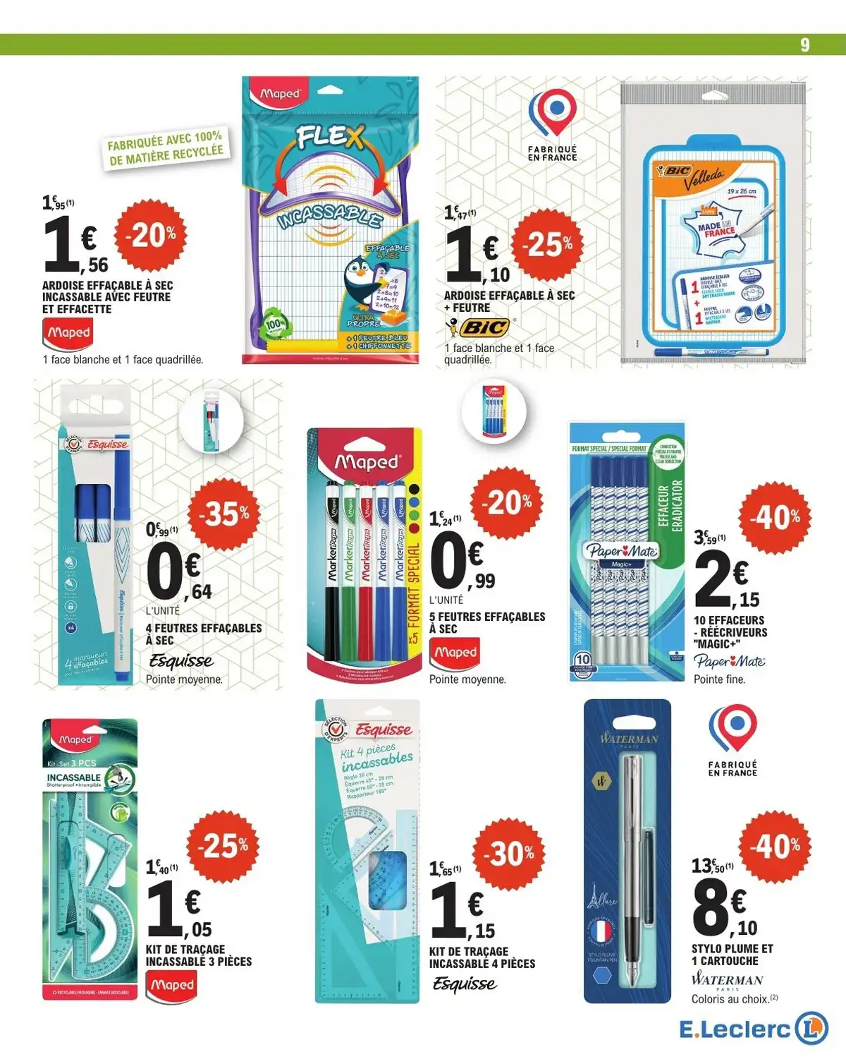 Catalogue Leclerc Du 18 Août Au 30 Août 2026 - Image 3 Du 28 Juillet - 29 Août