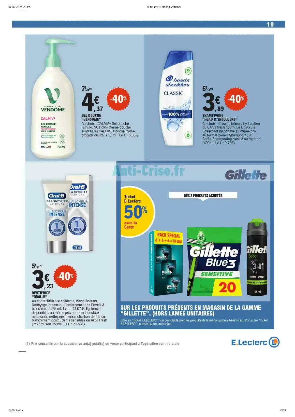 Catalogue Leclerc Du 4 Août Au 15 Août 2026 - Image 1 Leclerc Du 4 Août
