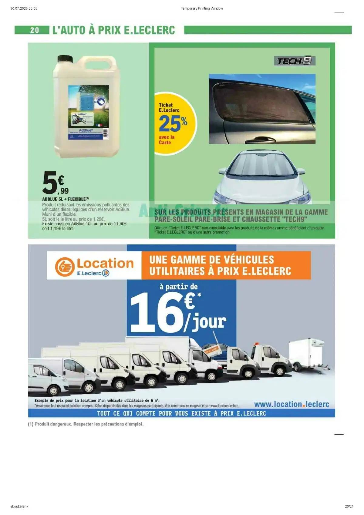Catalogue Leclerc Du 4 Août Au 15 Août 2026 - Image 2 Leclerc Du 4 Août