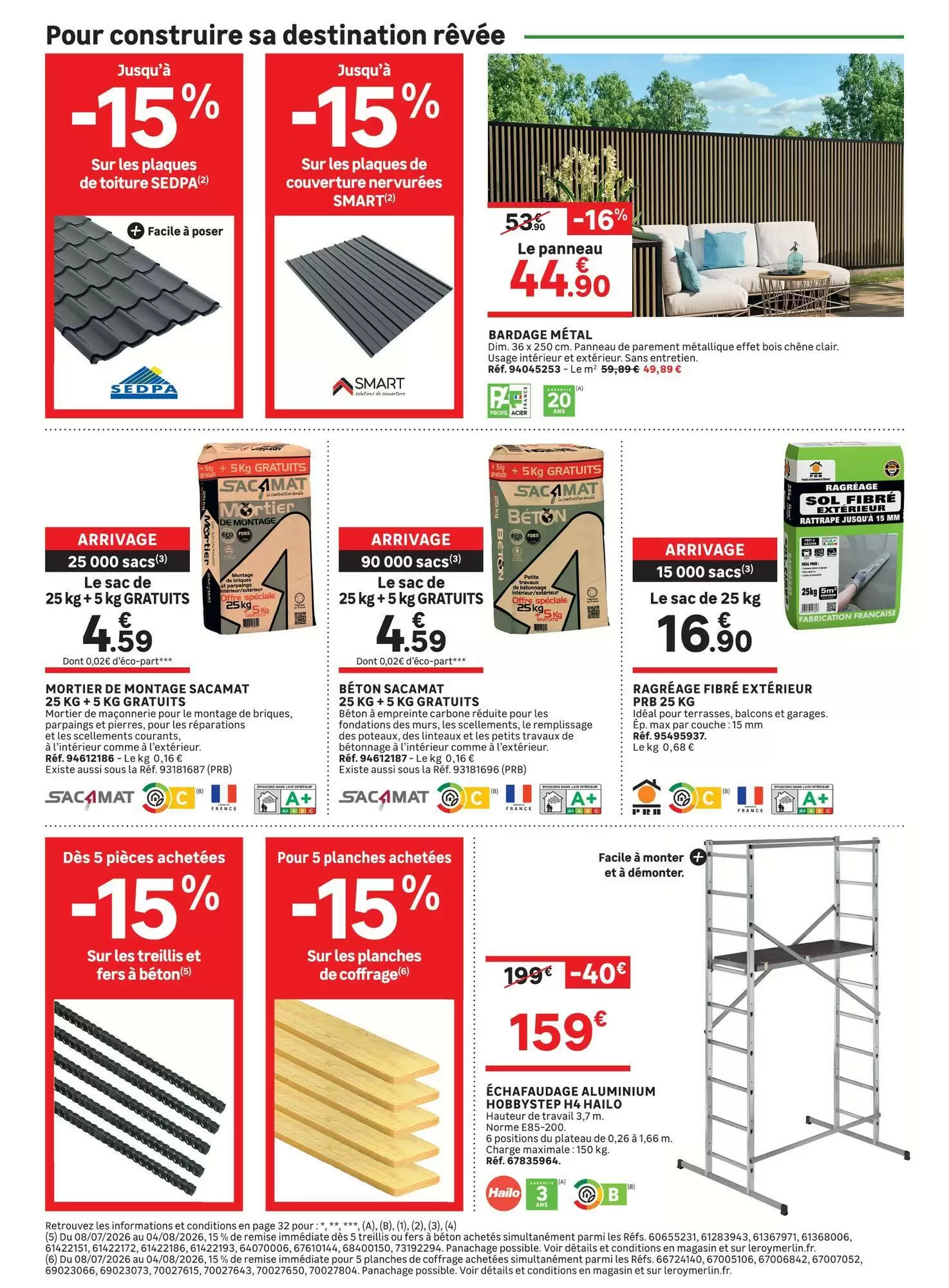 Catalogue Leroy Merlin Du 8 Juillet Au 4 Août 2026 - Image 4 Du 8 Juillet