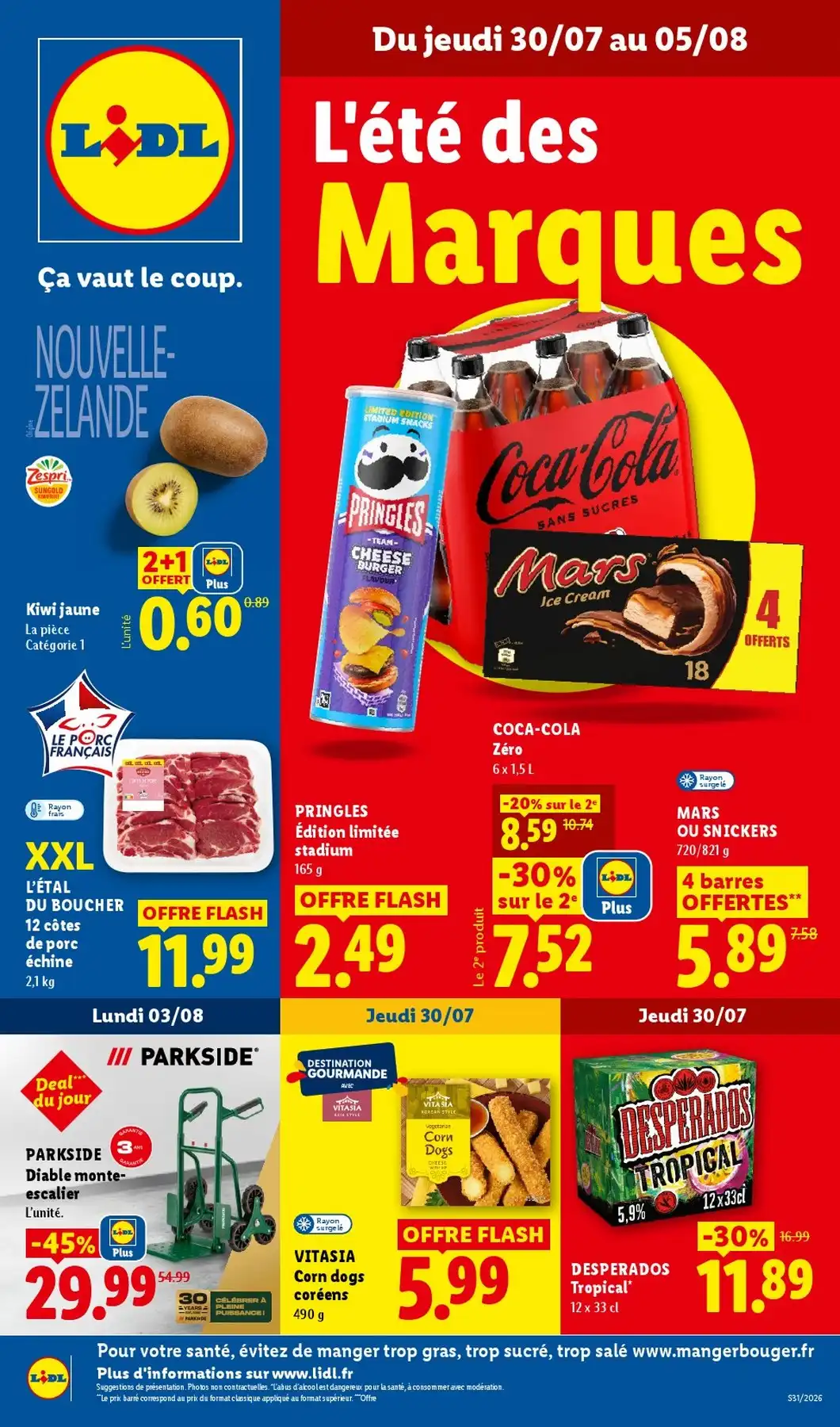 Catalogue Lidl Du 30 Juillet Au 5 Août 2026 - Image 1 Du 30 Juillet