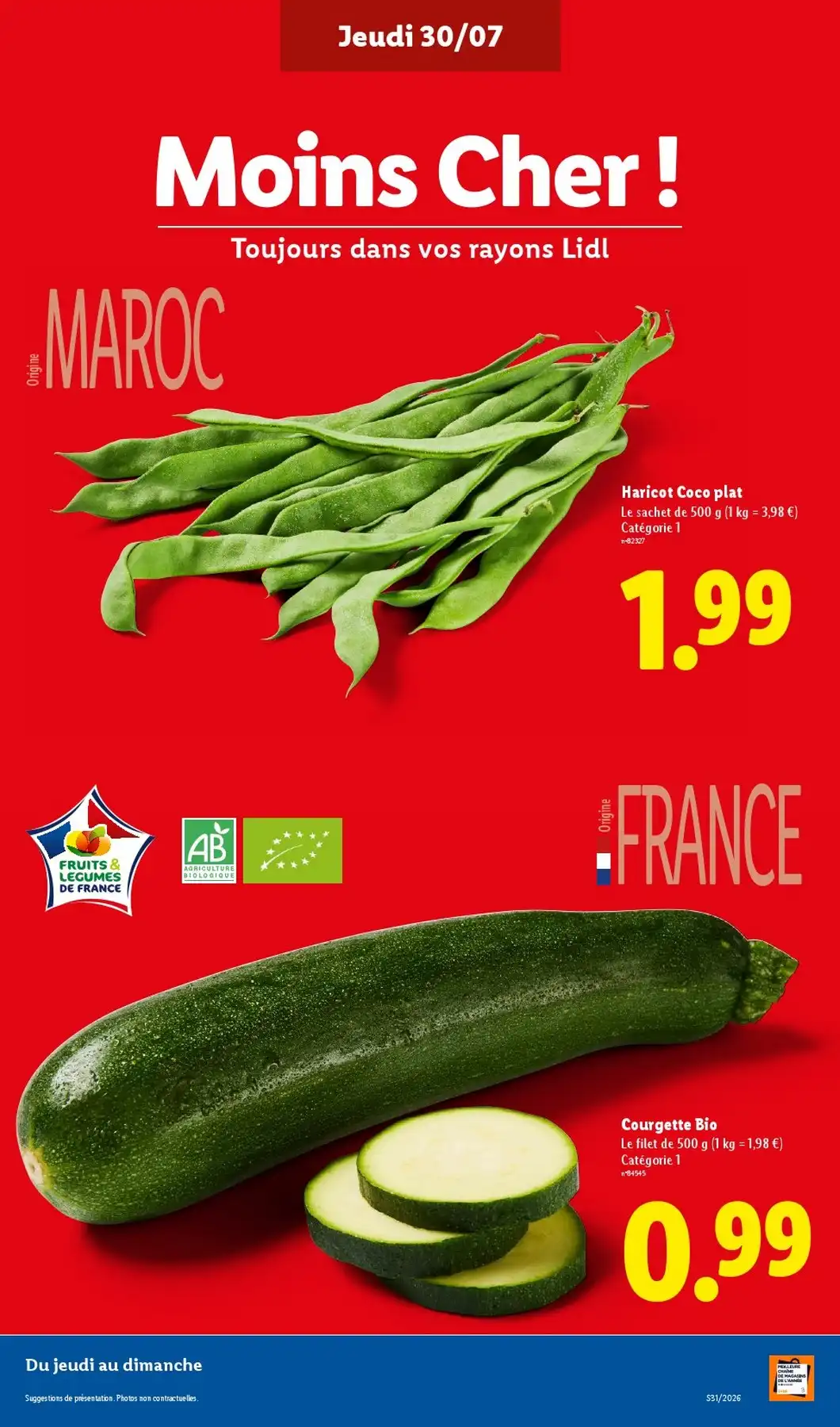 Du 30 Juillet