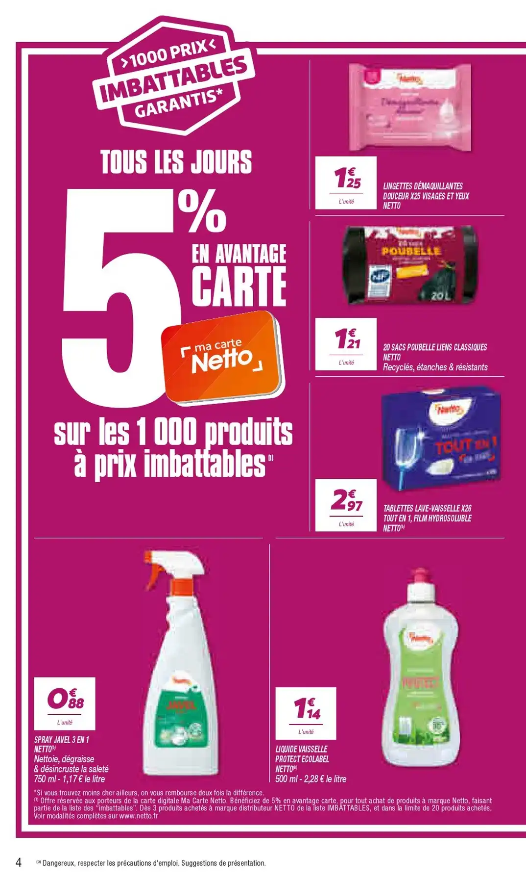 Catalogue Netto Du 4 Août Au 10 Août 2026 - Image 2 Du 4 Août