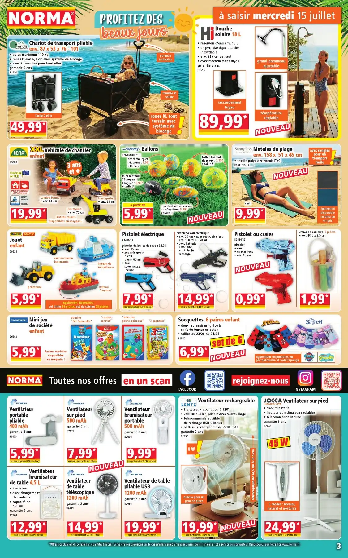 Catalogue Norma Du 15 Juillet Au 21 Juillet 2026 - Image 1 Du 15 Juillet