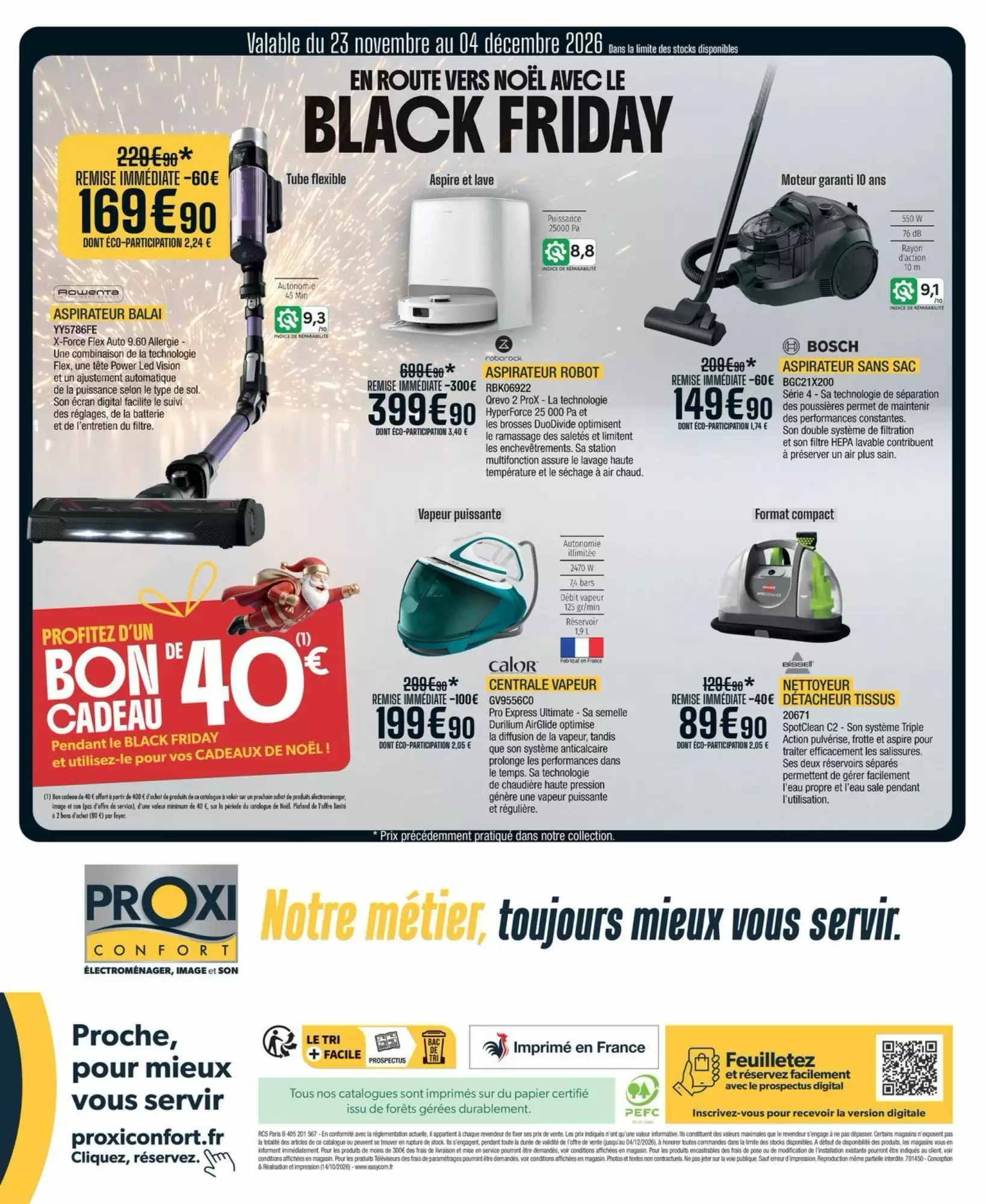 Catalogue Proxi Confort Black Friday 2026 - Image 2 Du 23 Novembre