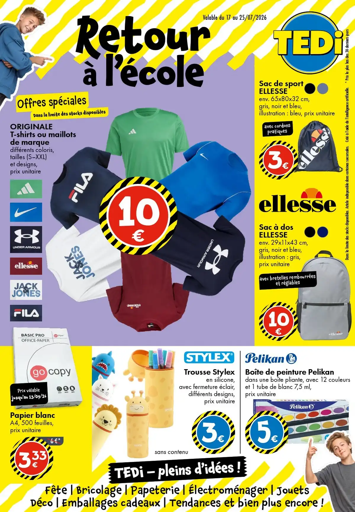 Catalogue Tedi Du 17 Juillet Au 25 Juillet 2026 - Image 1 Du 17 Juillet