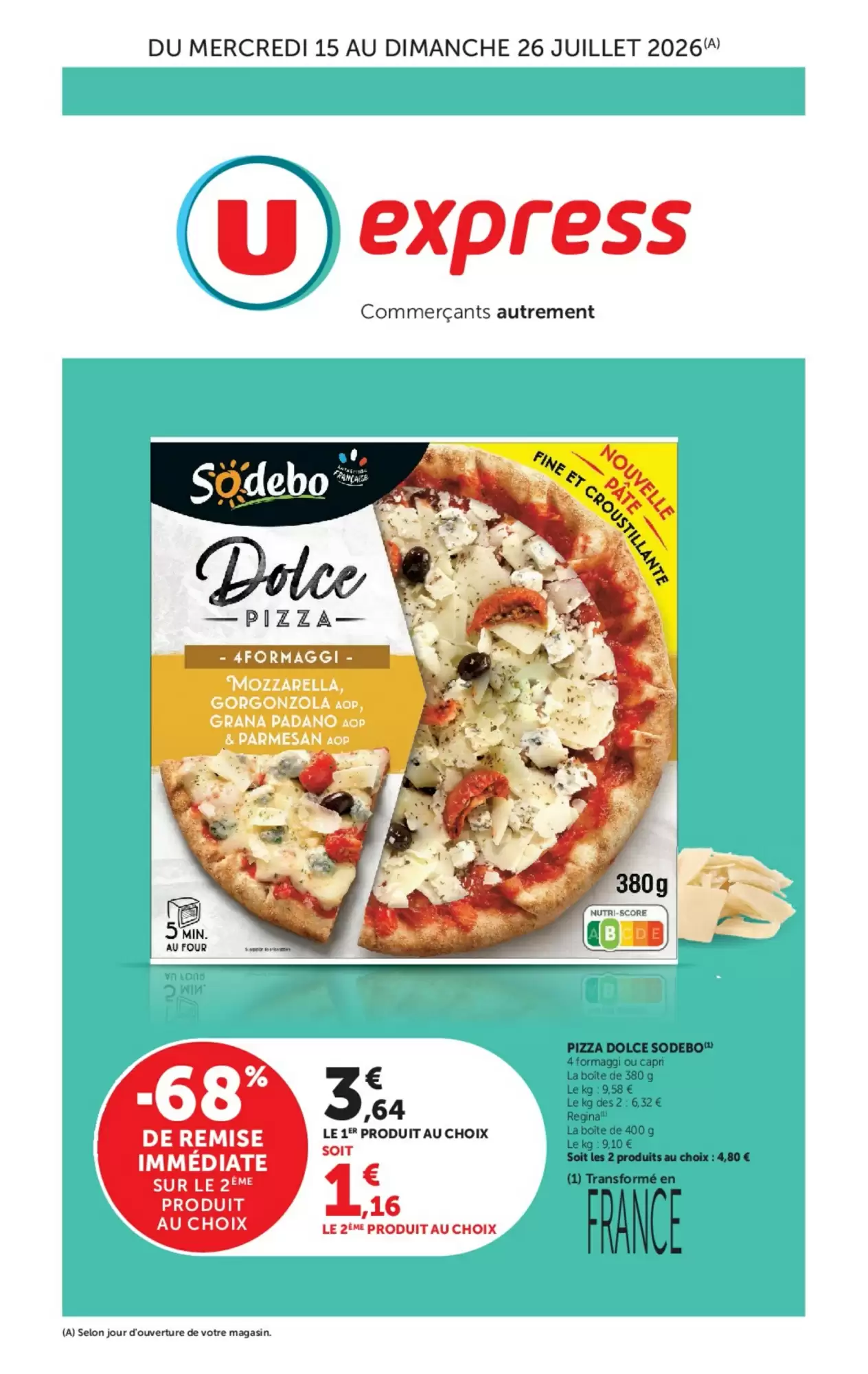 Catalogue U Express Du 21 Juillet Au 2 Août 2026 - Image 1 Du 15 Juillet