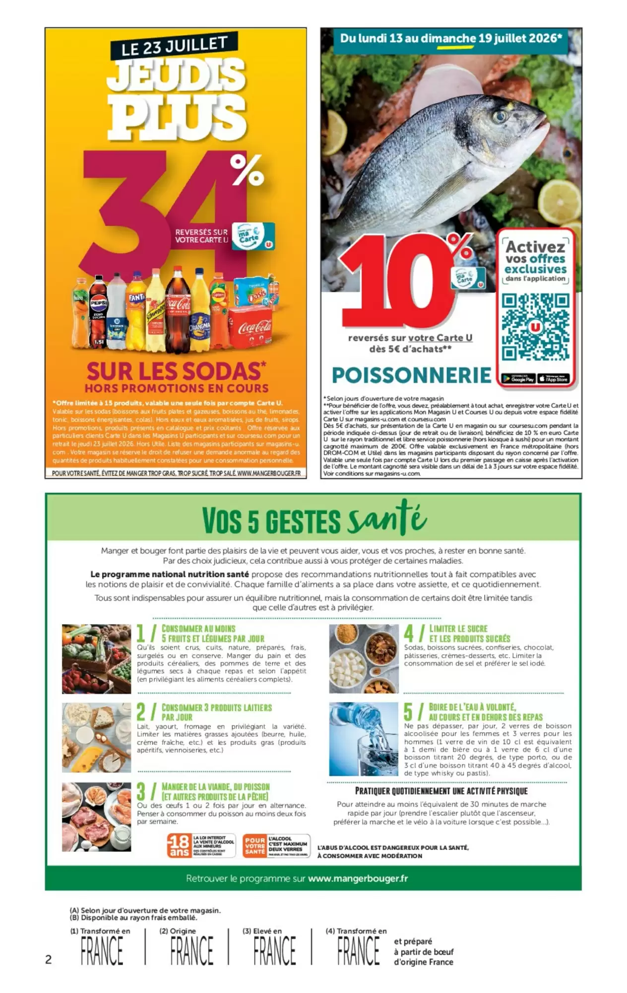Catalogue U Express Du 21 Juillet Au 2 Août 2026 - Image 2 Du 15 Juillet