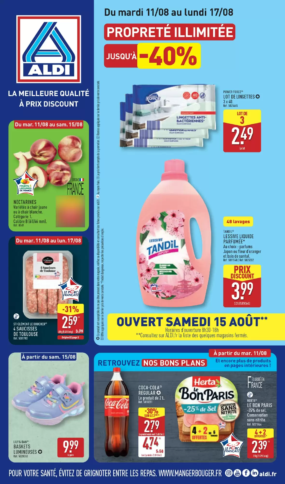 Catalogue Aldi Du 11 Août Au 17 Août 2026 - Image 1 Du 11 Août