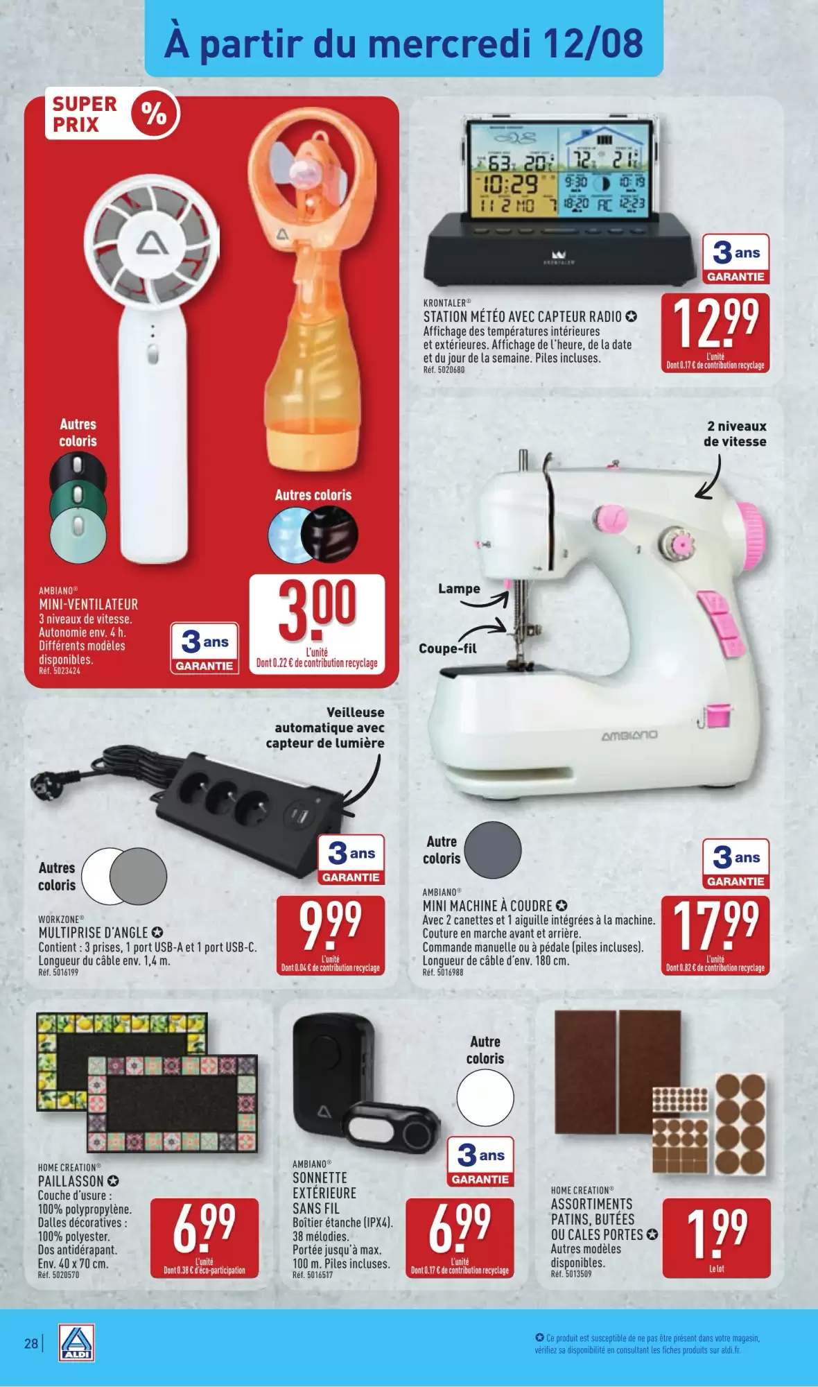 Catalogue Aldi Du 11 Août Au 17 Août 2026 - Image 4 Du 11 Août