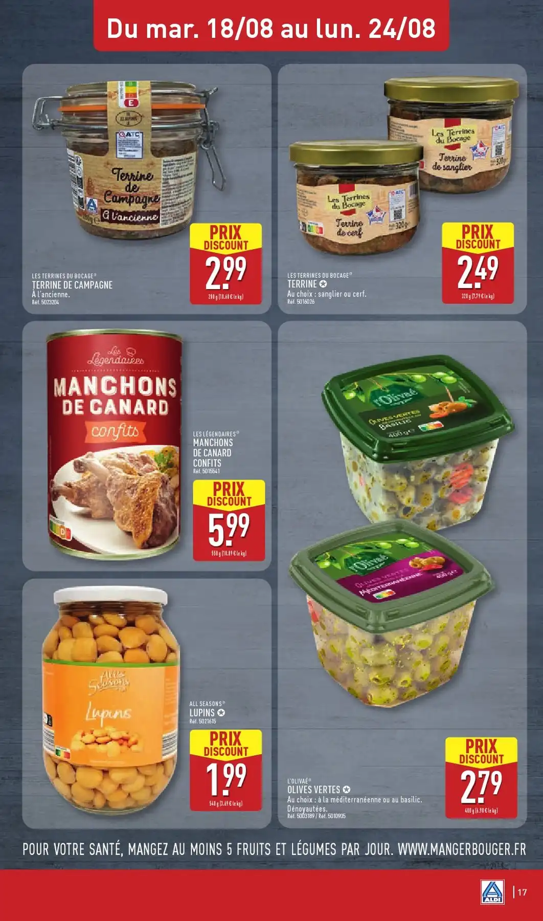 Catalogue Aldi Du 18 Août Au 24 Août 2026 - Image 1 Du 18 Août