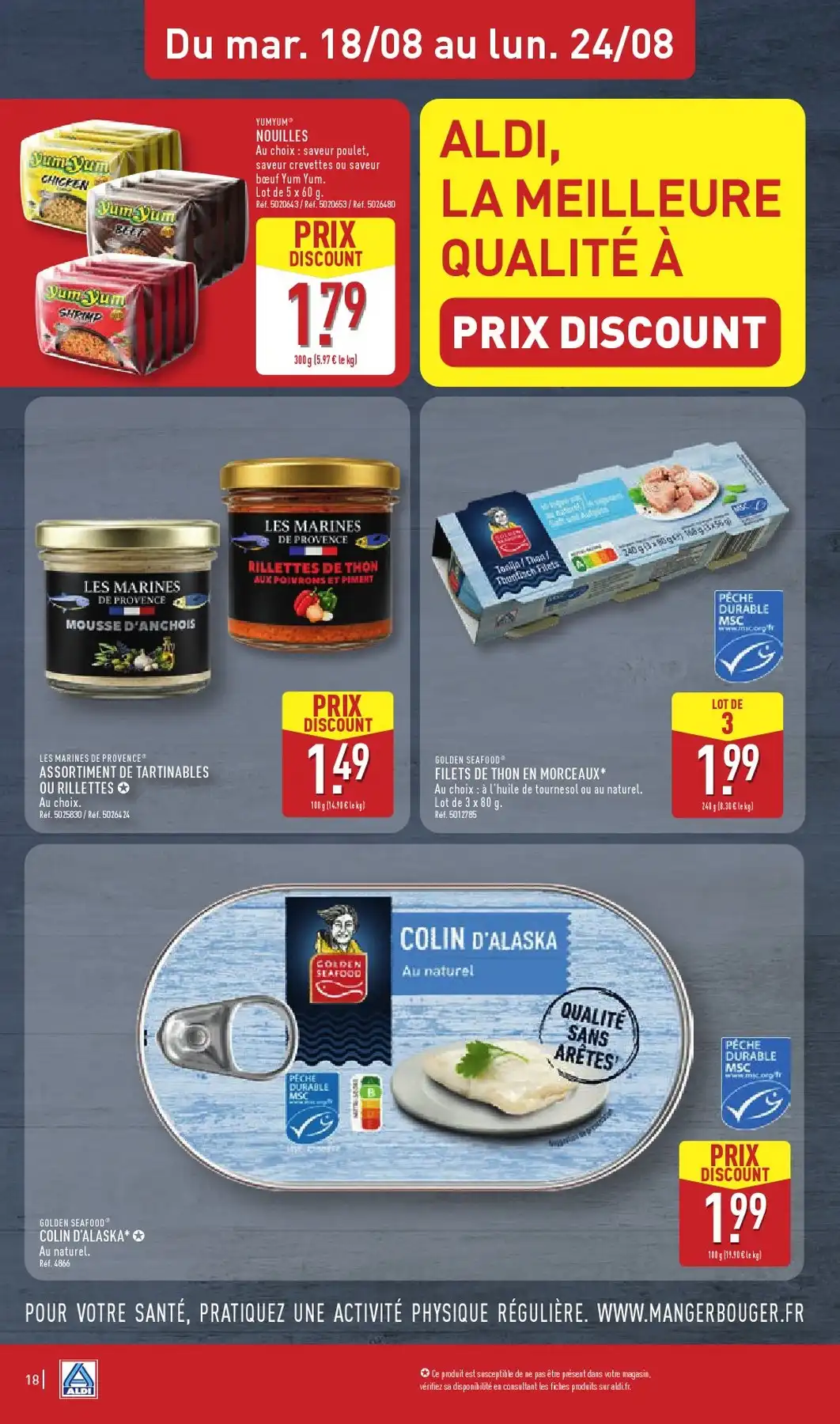 Catalogue Aldi Du 18 Août Au 24 Août 2026 - Image 2 Du 18 Août