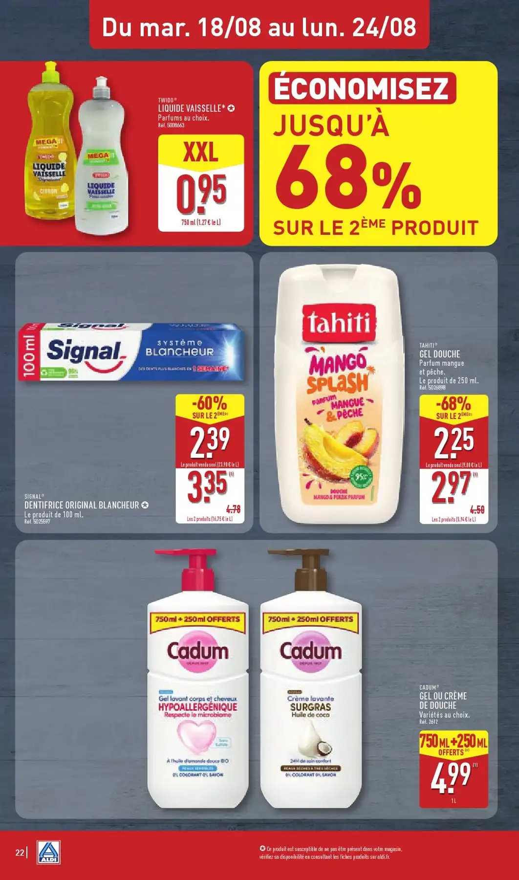 Catalogue Aldi Du 18 Août Au 24 Août 2026 - Image 2 Du 18 Août