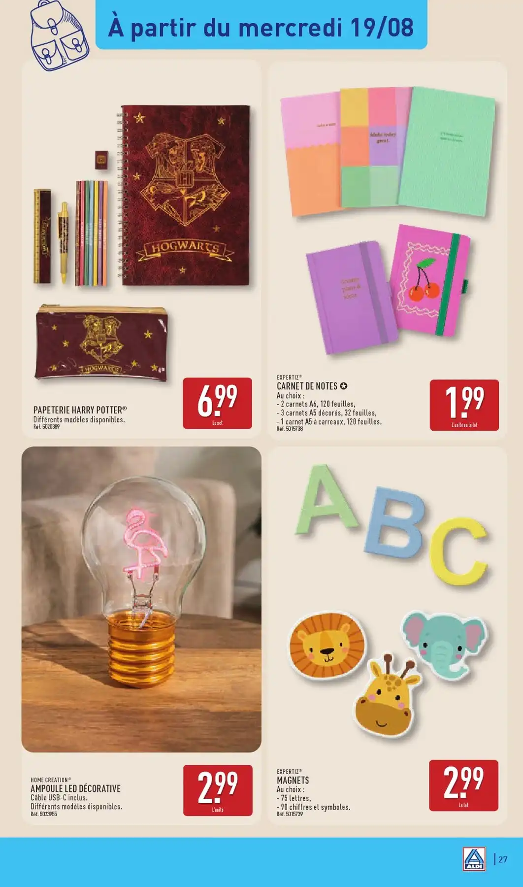Catalogue Aldi Du 18 Août Au 24 Août 2026 - Image 3 Du 18 Août