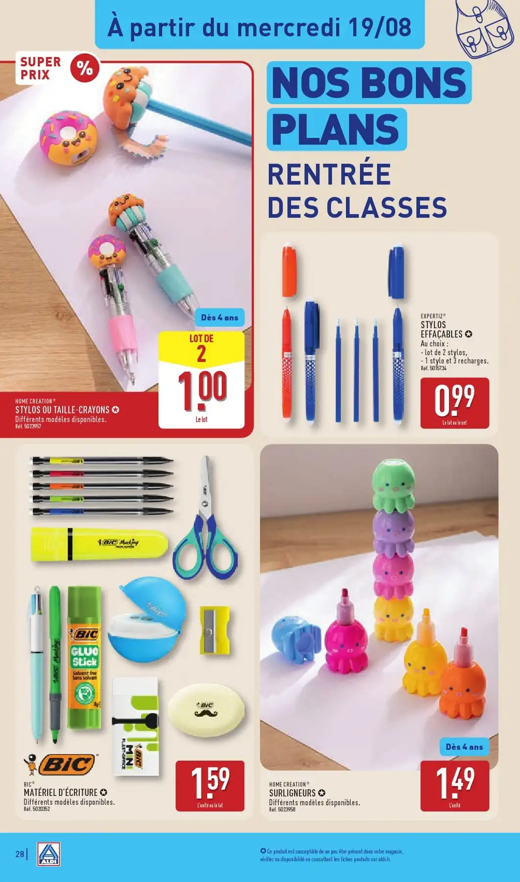 Catalogue Aldi Du 18 Août Au 24 Août 2026 - Image 4 Du 18 Août