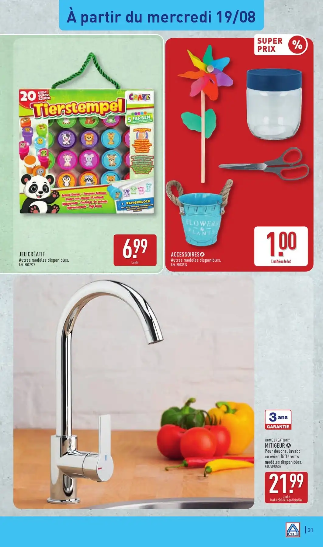 Catalogue Aldi Du 18 Août Au 24 Août 2026 - Image 2 Du 18 Août