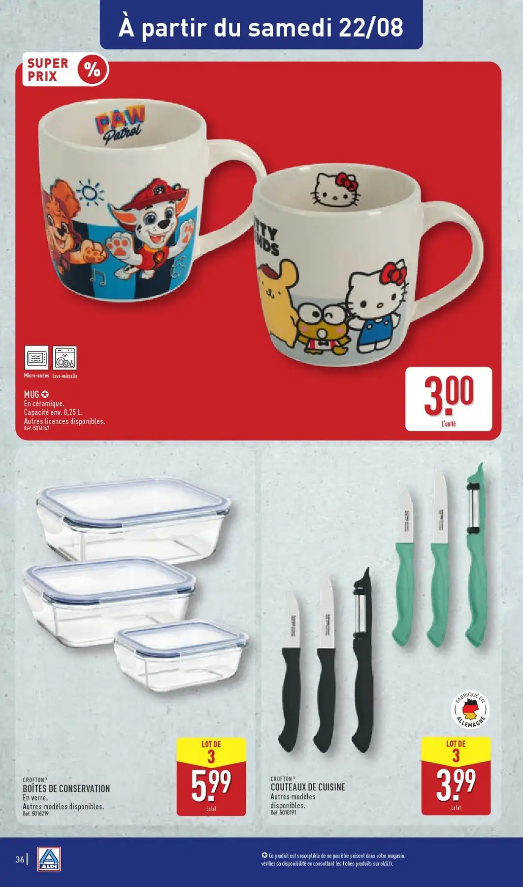 Catalogue Aldi Du 18 Août Au 24 Août 2026 - Image 4 Du 18 Août