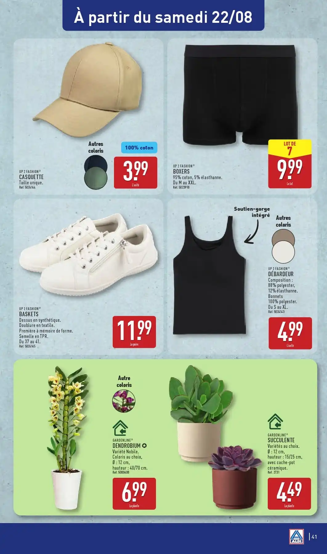 Catalogue Aldi Du 18 Août Au 24 Août 2026 - Image 1 Du 18 Août