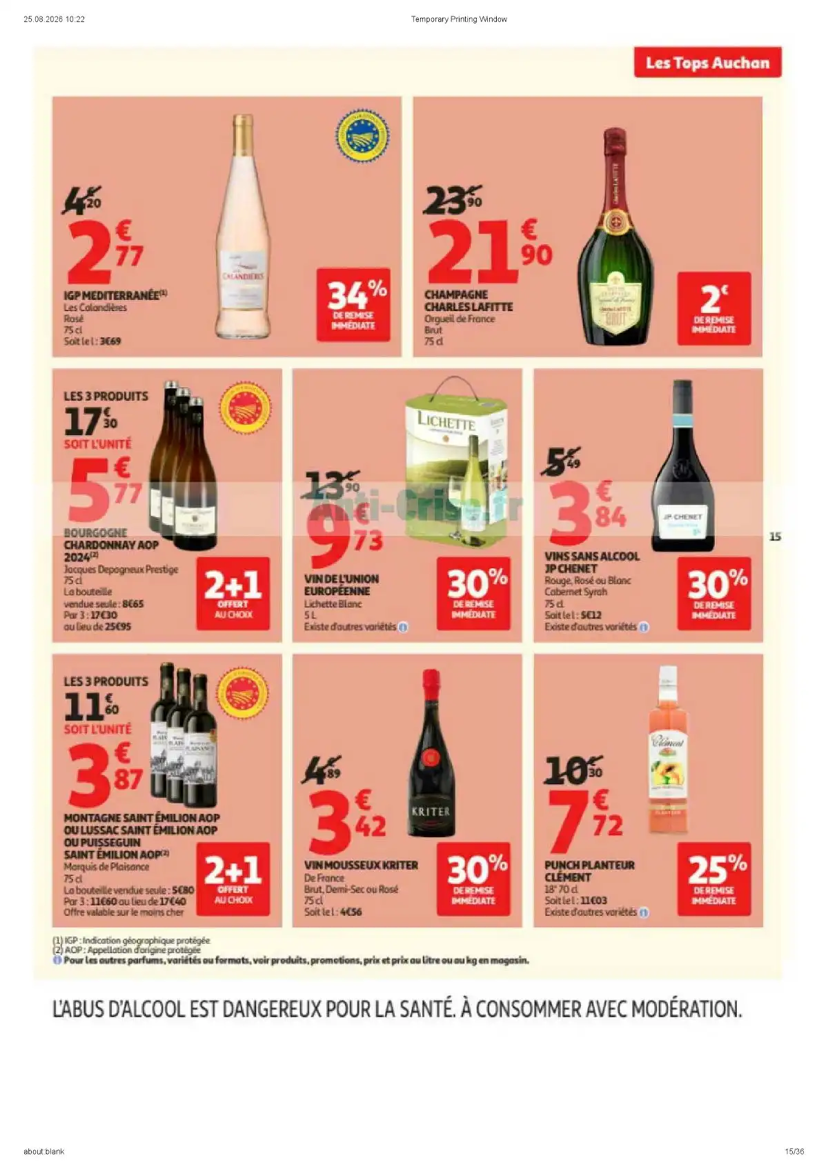 Catalogue Auchan Supermarché Du 1 Septembre Au 13 Septembre 2026 - Image 1 Du 1 Septembre