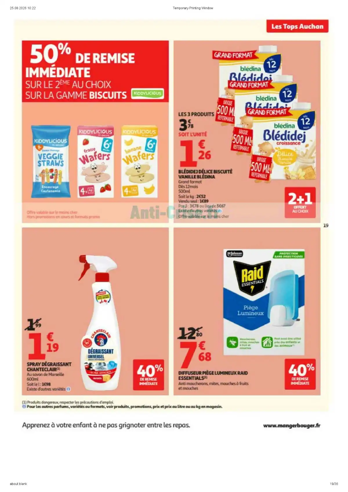 Catalogue Auchan Supermarché Du 1 Septembre Au 13 Septembre 2026 - Image 1 Du 1 Septembre