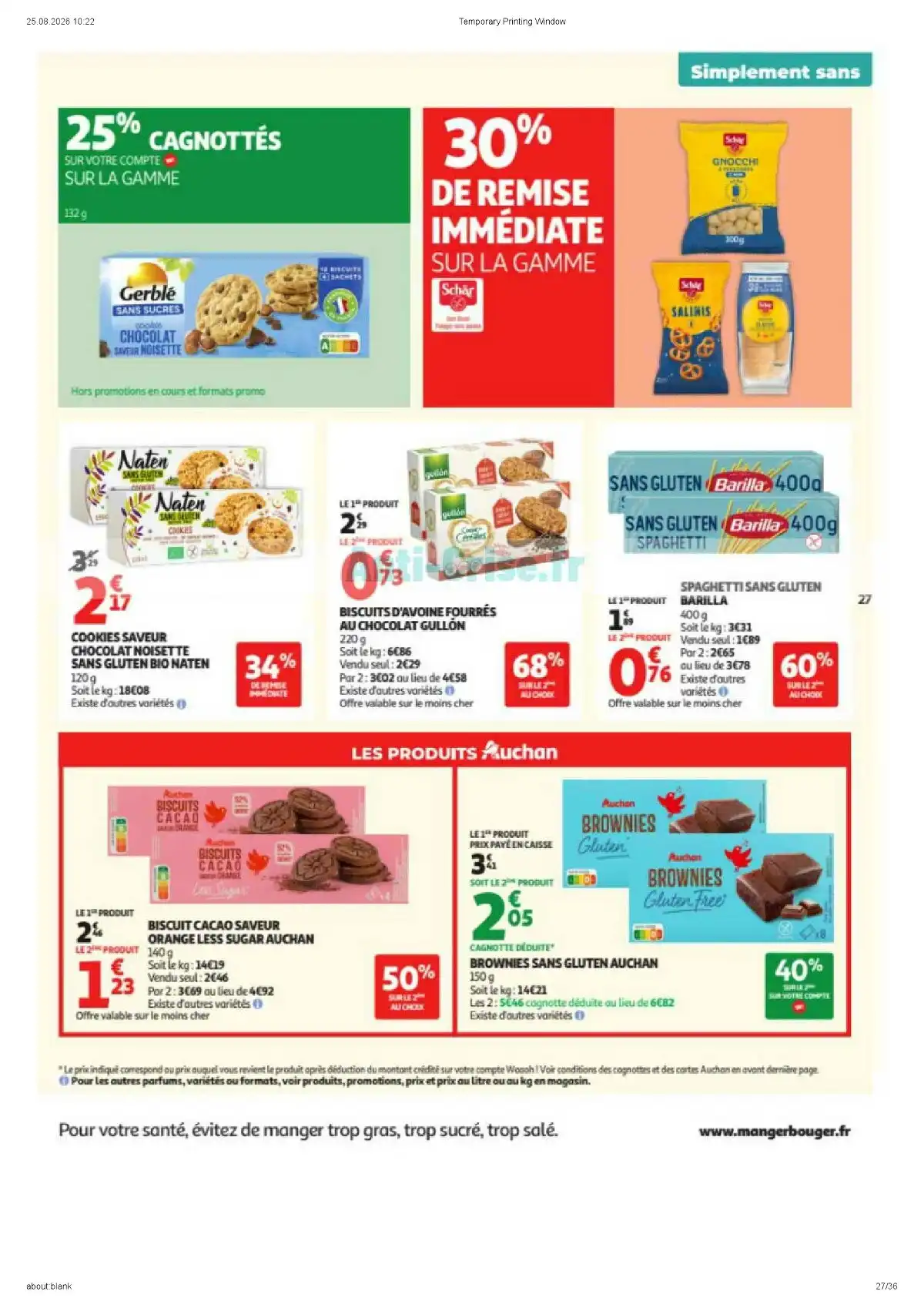 Catalogue Auchan Supermarché Du 1 Septembre Au 13 Septembre 2026 - Image 1 Du 1 Septembre