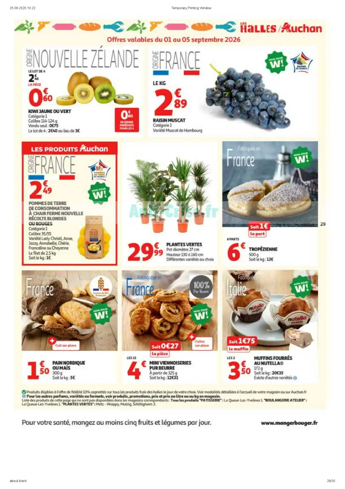 Catalogue Auchan Supermarché Du 1 Septembre Au 13 Septembre 2026 - Image 3 Du 1 Septembre