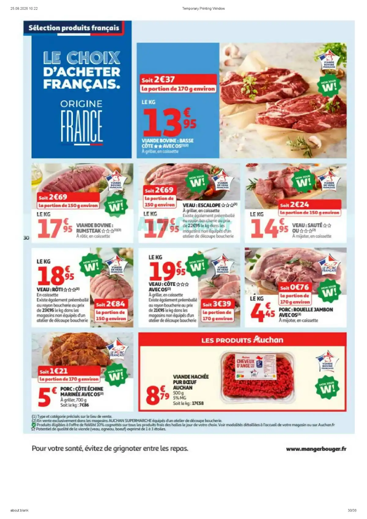 Catalogue Auchan Supermarché Du 1 Septembre Au 13 Septembre 2026 - Image 4 Du 1 Septembre