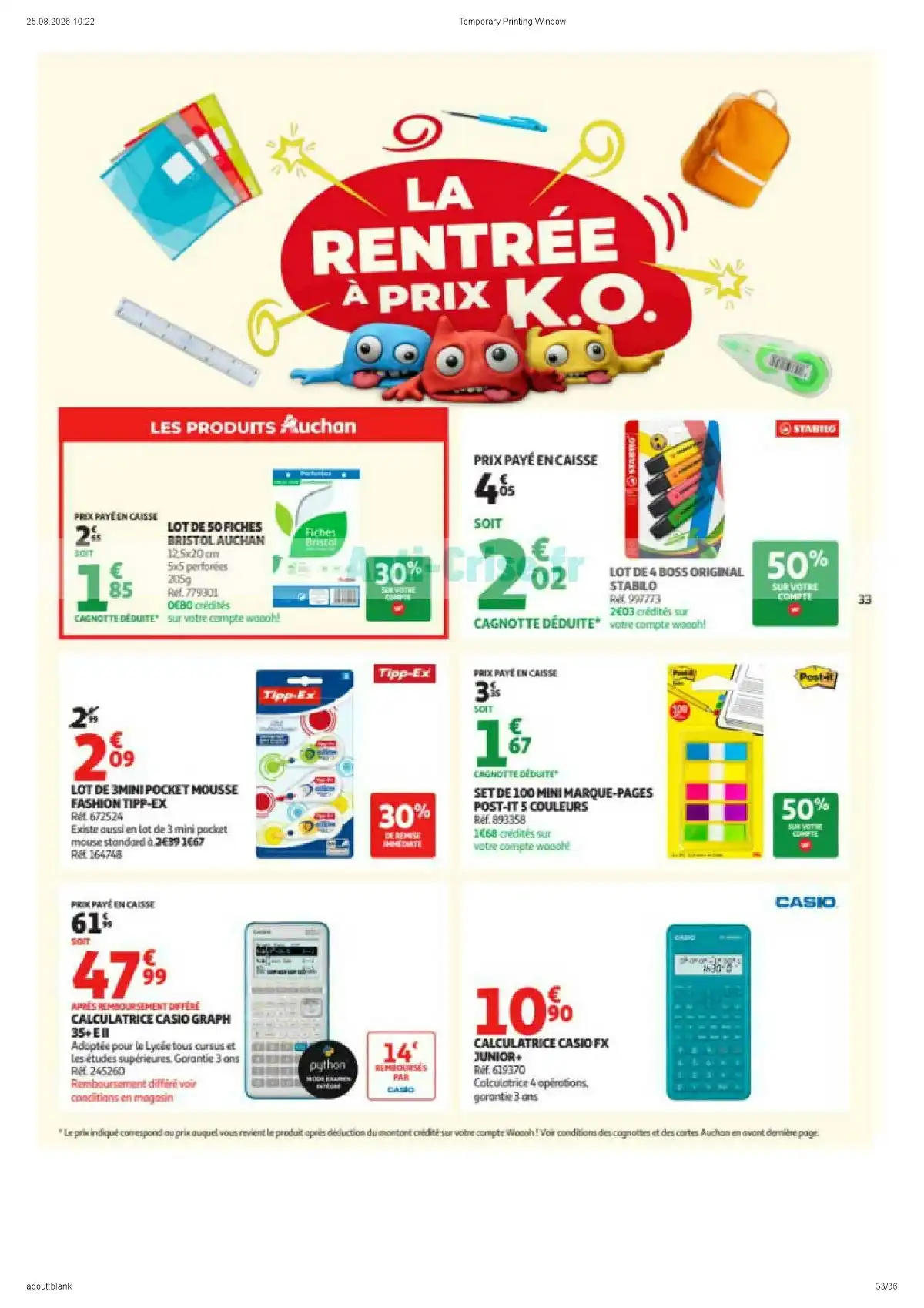 Du 1 Septembre