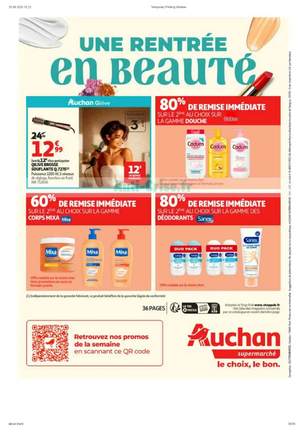 Du 1 Septembre