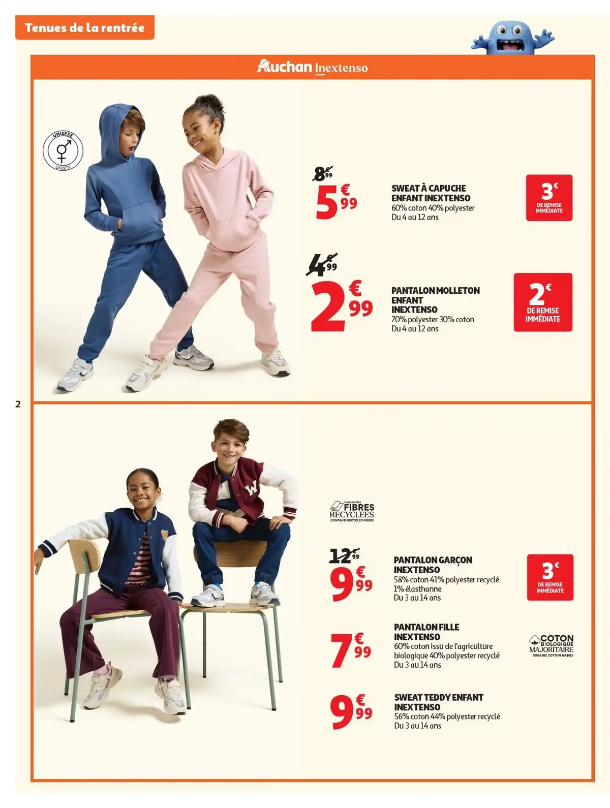 Catalogue Auchan Du 11 Août Au 23 Août 2026 - Image 2 Du 11 Août - 6 Septembre La Rentrée