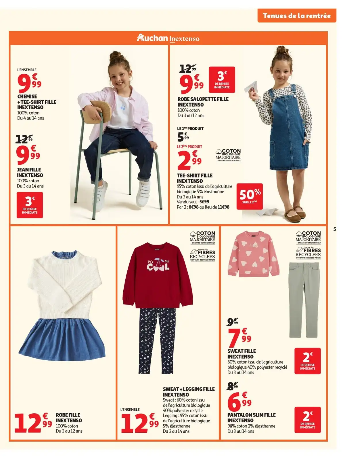 Catalogue Auchan Du 11 Août Au 23 Août 2026 - Image 3 Du 11 Août - 6 Septembre La Rentrée